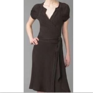 Diane Von Furstenberg Black Mini Dress